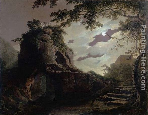 Joseph Wright of Derby Virgil's Tomb